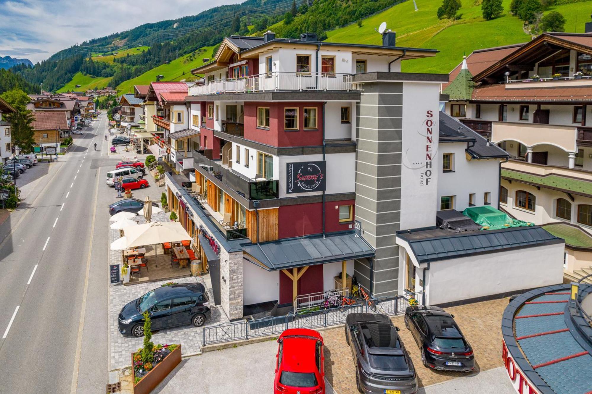 Hotel Sonnenhof Gerlos Centrum Exterior foto